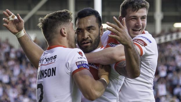 Percival try gives Saints dramatic late win over Wigan