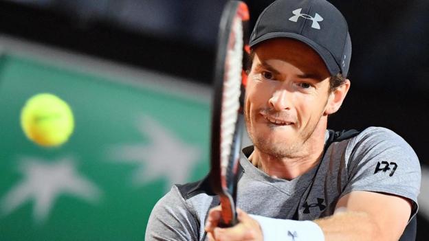 Andy Murray beaten by Fabio Fognini in Rome Masters second ... - BBC Sport