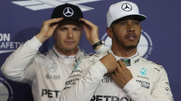 Lewis Hamilton on pole position for Abu Dhabi title decider - BBC Sport