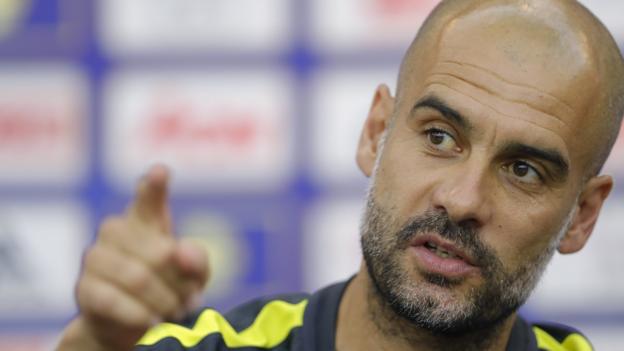 Pep Guardiola: Man City boss bans unfit players from training