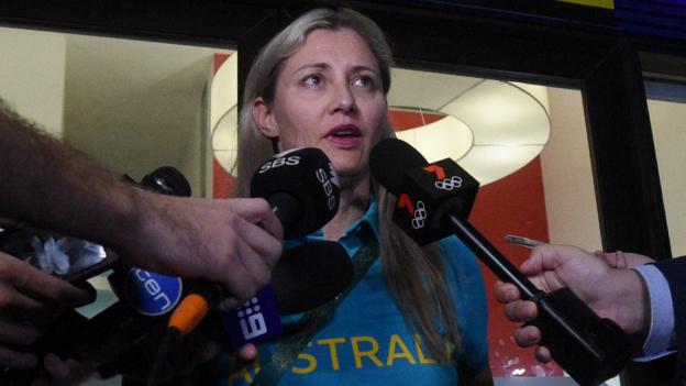 Rio Olympics 2016: Australian athletes fined for trying to get better seats at basketball - BBC Sport