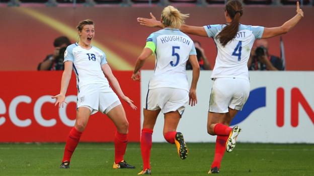 Women's Euro 2017: England 6-0 Scotland - highlights