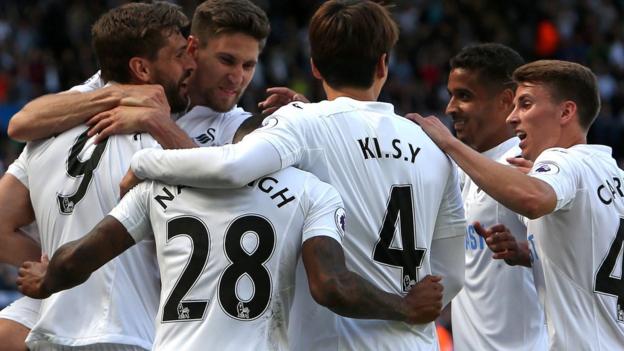 Swansea City 2-1 West Bromwich Albion