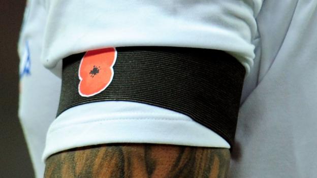 Fifa 'rejects England & Scotland request to wear poppies on armbands'
