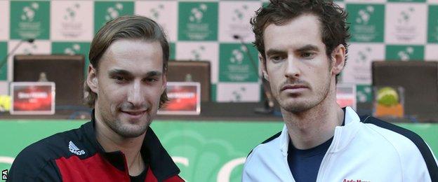 Ruben Bemelmans and Andy Murray