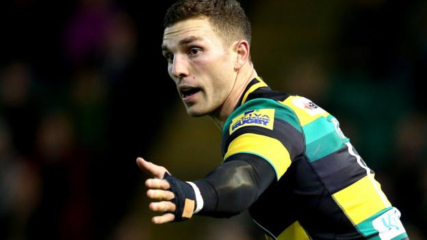 Northampton Saints: George North 'fit to play on' after head injury assessment