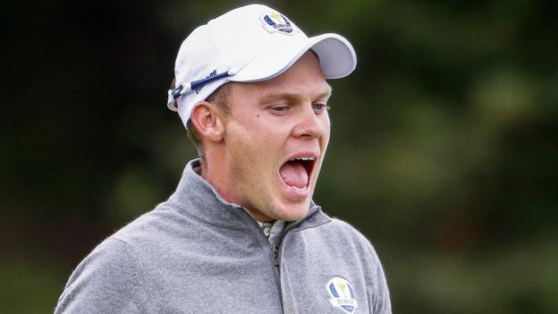 Ryder Cup 2016: Danny Willett apologises for brother's 'US fans imbeciles' rant