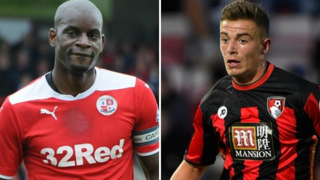 Izale McLeod: Yeovil Town sign striker and loan Bournemouth's Ben Whitfield