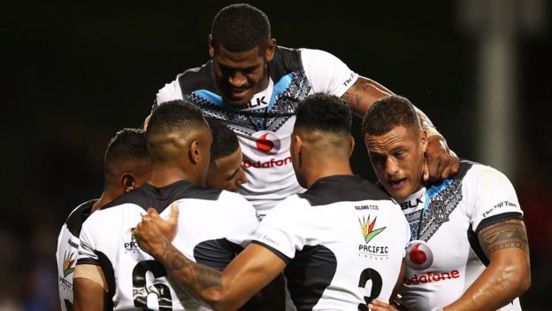 Fiji book Rugby World Cup spot against Wales - BBC Sport