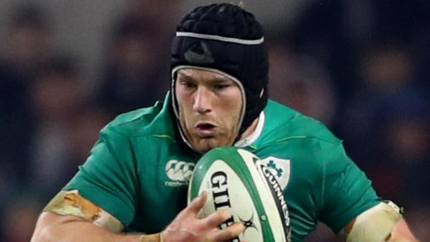 Ireland v Australia: Injured Sean O'Brien replaced by Josh van der Flier
