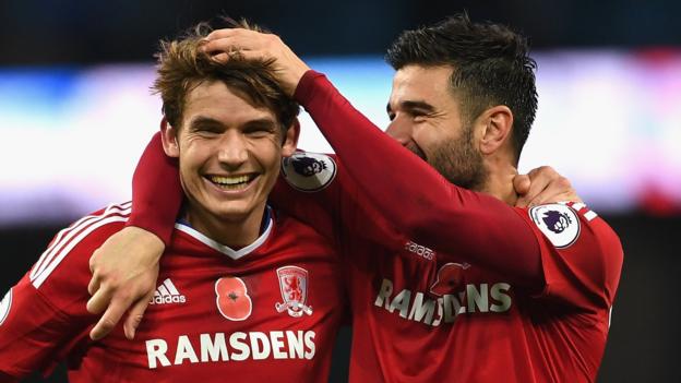 Manchester City 1-1 Middlesbrough