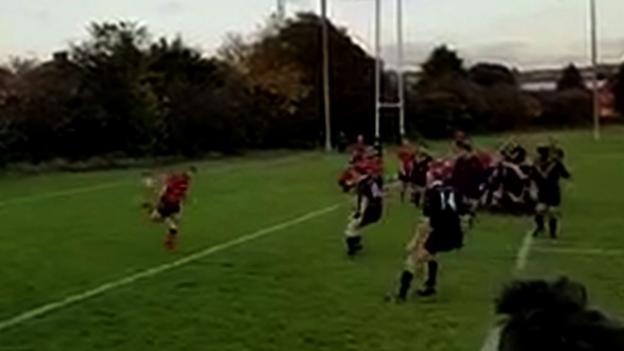 Outrageous rugby trick sets up incredible try for Charlton Park's Alan Knuckey