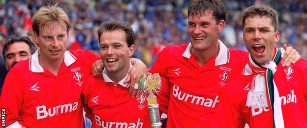 Paul Bodin, Craig Maskell, Glenn Hoddle, Shaun Taylor