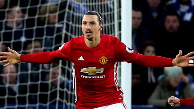 Leicester City 0-3 Manchester United