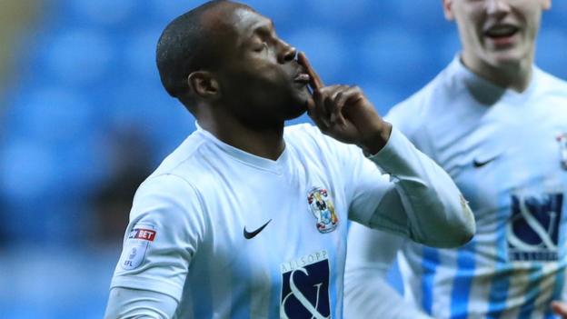 League One's bottom side Coventry win for first time since Robins' return