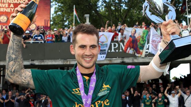 One-Day Cup final: Alex Hales breaks Lord's record as Nottinghamshire beat Surrey