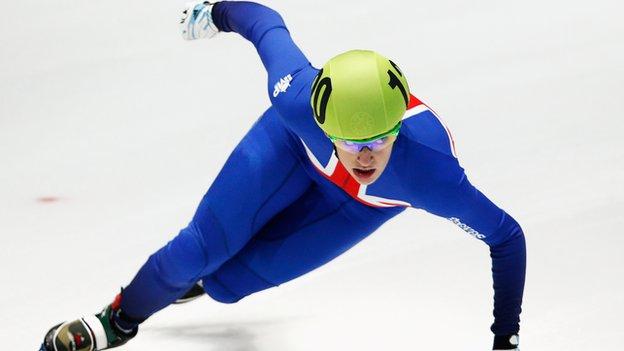 Charlotte Gilmartin: GB skater wins World Cup bronze in Minsk