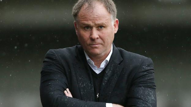 Blackpool part company with McDonald