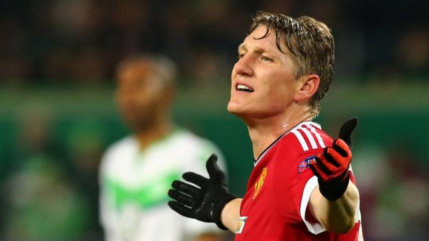 Man Utd omit Bastian Schweinsteiger from Uefa Europa League squad
