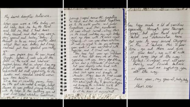 Tracey Johnson's letter in full