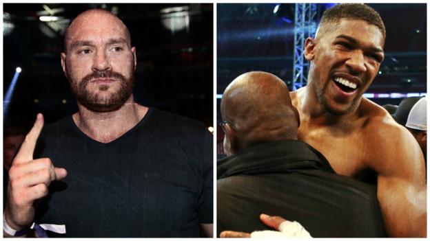 Anthony Joshua: Tyson Fury says yes to all-British heavyweight title fight