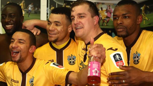 Non-league Sutton to host Arsenal in FA Cup