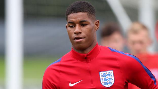 Marcus Rashford: England Under-21 boss Gareth Southgate praises striker's mentality
