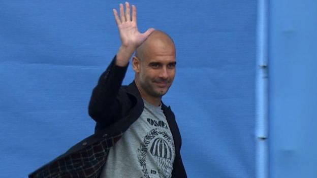 Pep Guardiola: Manchester City's new manager meets fans to outline ambitions