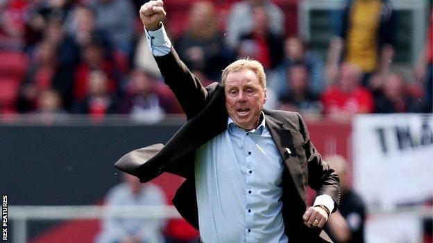 Harry Redknapp celebrated his second win in three games in charge as Birmingham City boss