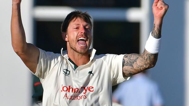 Leicestershire v Nottinghamshire: James Pattinson puts visitors in sight of victory