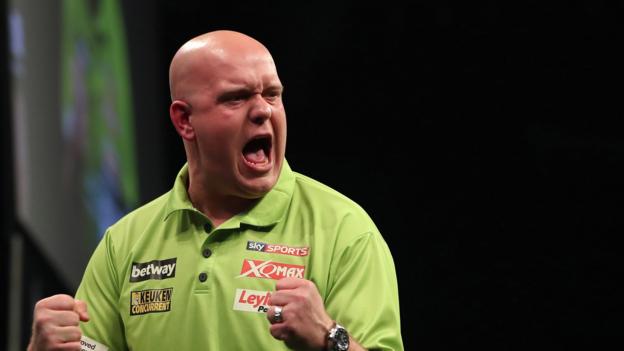 Premier League Darts: Michael Van Gerwen beats Peter Wright to win third title