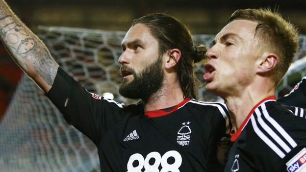 Lansbury treble helps Forest sink Barnsley