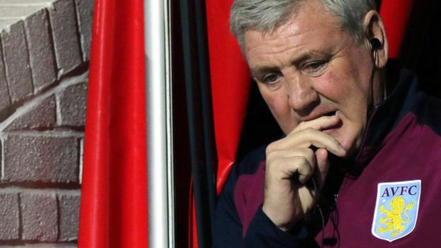 Steve Bruce: Aston Villa boss apologises after 3-0 loss at Brentford