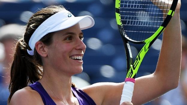 US Open 2016: Johanna Konta reaches fourth round