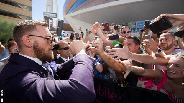 Conor McGregor is the UFC lightweight champion