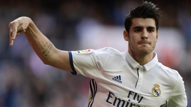 Alvaro Morata: Chelsea agree £60m deal to sign Real Madrid striker - BBC Sport