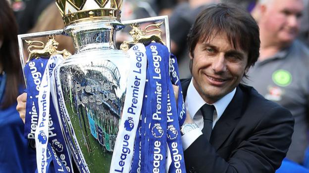 Antonio Conte: Chelsea manager signs improved two-year deal at ... - BBC Sport