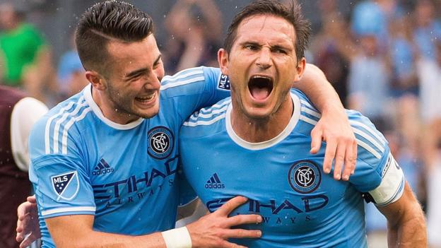 Frank Lampard: New York City midfielder leaving MLS side