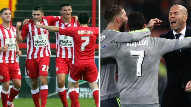 'Accrington played like Real Madrid'