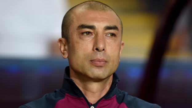 Roberto di Matteo: Aston Villa sack manager 124 days after he takes charge