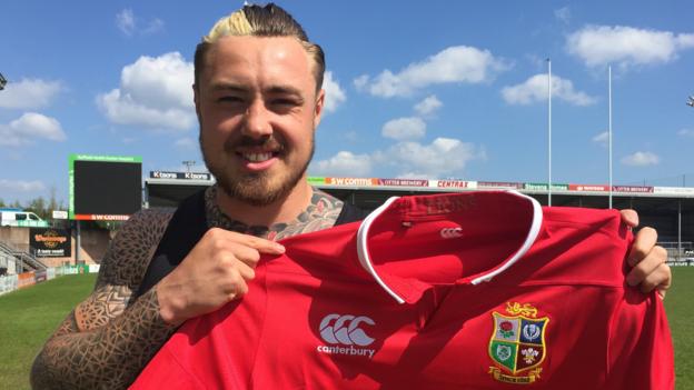 Watch: Exeter celebrate Nowell's Lions call-up