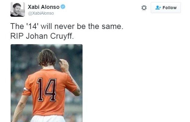 Xabi Alonso Tweet