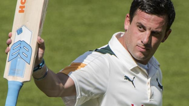 County Championship: Steven Mullaney's 161 puts Notts in control over Somerset