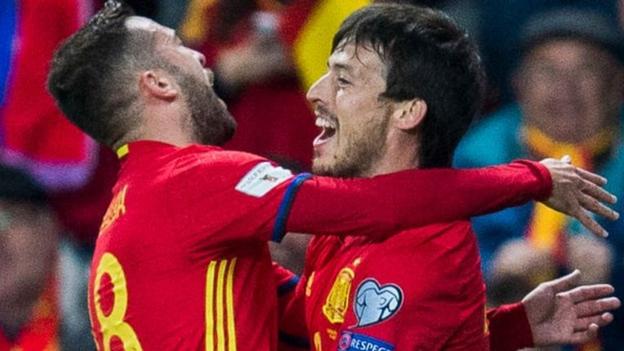Silva, Costa & Sigurdsson on target on road to Russia