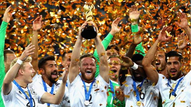 Germany win first Confederations Cup title