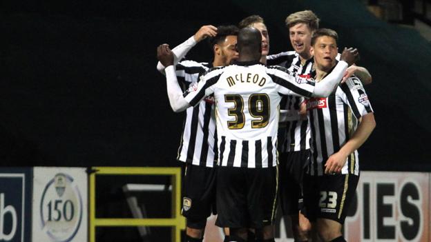 Notts County 1-0 Hartlepool United