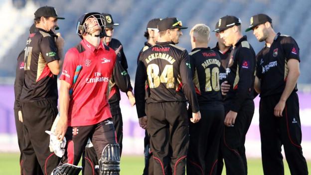 T20 Blast: Durham's dismal run continues against Leicestershire