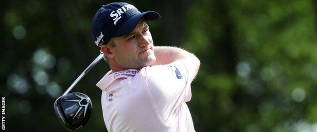 Golfer Russell Knox