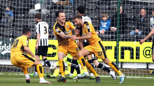 Notts County 1-2 Cambridge United