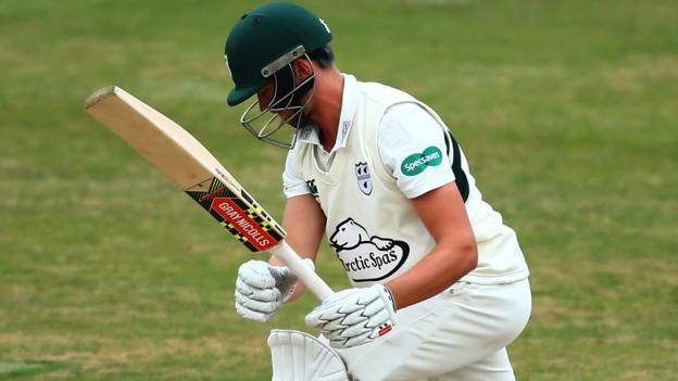 County Championship: Joe Clarke hits fifth Championship ton of summer at Worcester